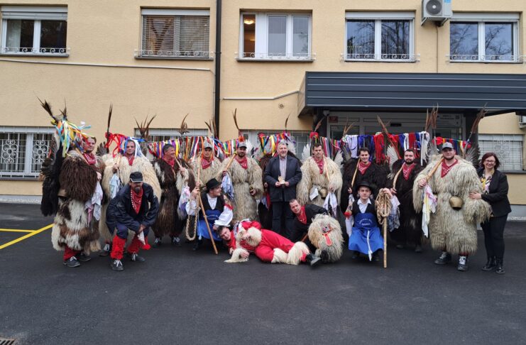 Kurenti obiskali Sevnico