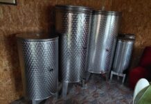 Vlomili v zidanico in iztočili 600 litrov vina