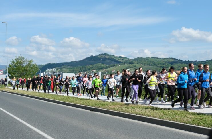 V Krškem udeleženci končali letošnji podnebni tek