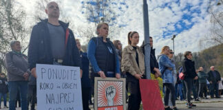 V Brežicah ponoven shod proti azilnemu domu