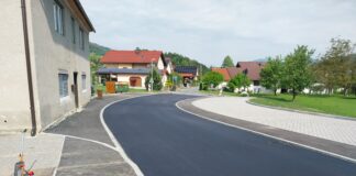 Ureditev krajevnega središča Boštanja v zaključni fazi