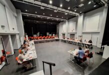 Brežice: Delovni sestanek Varnostnega sosveta z državnimi sekretarji treh ministerstev