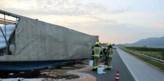 Včeraj ohromljen promet v obe smeri na dolenjski avtocesti pri Skopicah