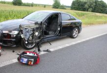 Huda nesreča na avtocesti pri Krški vasi