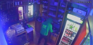 VIDEO: Takole je vlomil v znani bar v Leskovcu pri Krškem