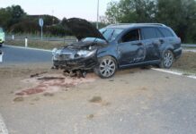 Smednik: Povzročitelj nesreče na avtocesti z 2,2 promili alkohola