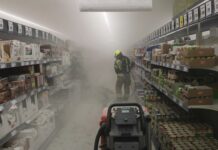 Zagorelo v Eurospinu v Leskovcu pri Krškem