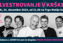 Jutri na silvestrovanje v Krško ali Brežice