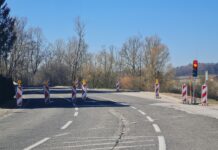 Pričetek sanacijskih del na regionalni cesti Mokronog–Boštanj