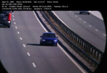 Po dolenjski avtocesti s kar 257 km/h