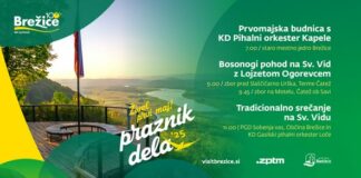 V Brežicah pripravljajo prvomajsko budnico in srečanje na Sv. Vidu