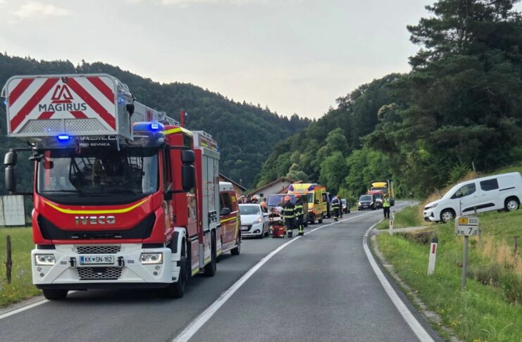 Zaloke: Zaspal na pospeševalnem pasu avtoceste