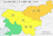 Sloveniji se približuje hladna fronta