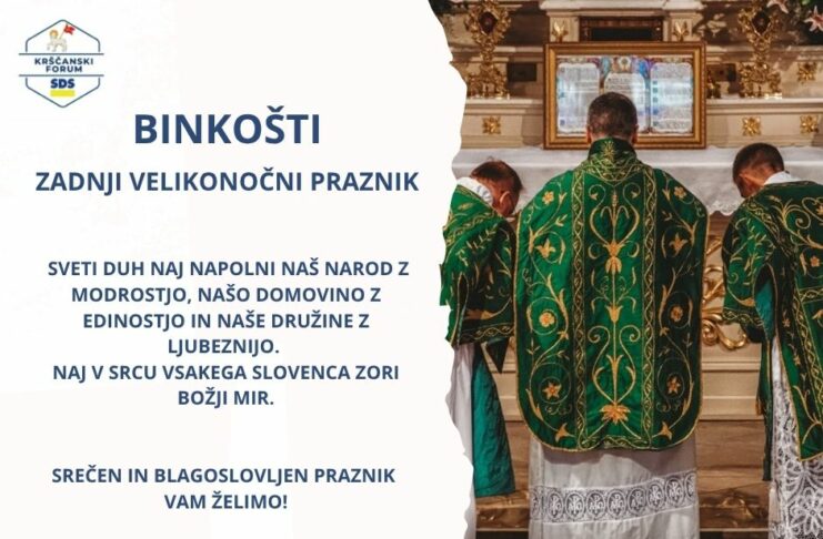 Danes obhajamo Binkošte