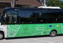 Po Krškem že vozi nov električni avtobus