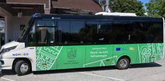 Po Krškem že vozi nov električni avtobus