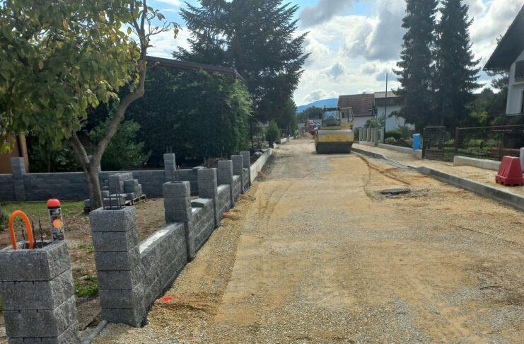 Nova vlaganja v cestno infrastrukturo na območju KS Cerklje ob Krki