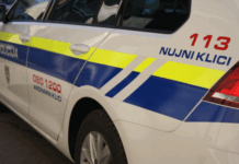 Brežice: Močno pijan povzročil nesrečo in se nedostojno vedel do policistov