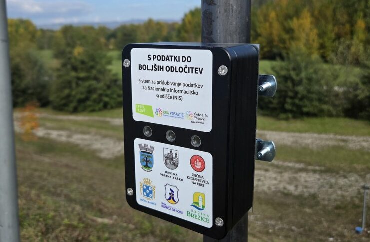 Pri HE Brežice vzpostavljen sistem štetja obiskovalcev
