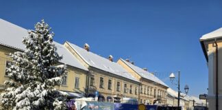 Cesta v starem mestnem jedru Brežic ostaja zaprta do 18. januarja
