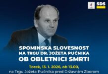 Spominska slovesnost ob obletnici dr. Jožeta Pučnika