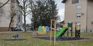 V Brežicah urejen park med Šolsko in Kettejevo ulico