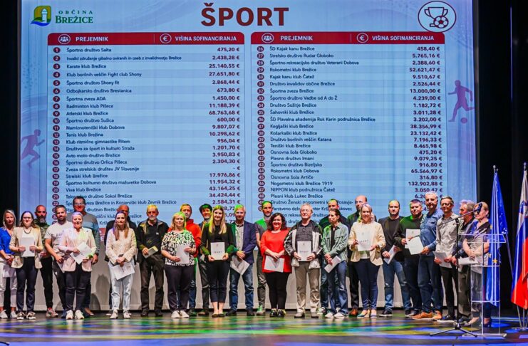 V Brežicah za društva in nevladne organizacije več kot milijon evrov