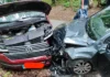 Voznik kombija z 2,0 promila povzročil nesrečo v Stankovem