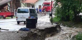 FOTO: To so posledice včerajšnjega neurja v sevniški občini