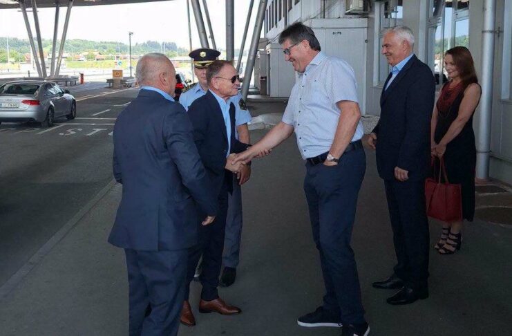 Brežice: Minister Matoz zagotavlja, da varnost kljub ukinitvi nadzora na meji ostaja zagotovljena