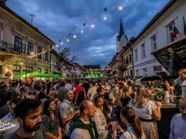 Začetek Mestne promenade v Brežicah z “rekordnim številom obiskovalcev”