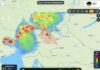 Nevihtne celice se pomikajo proti vzhodu Slovenije