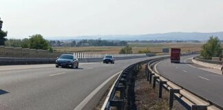 Zagorelo na avtocesti Drnovo–Čatež
