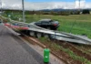 Zaradi prometne nesreče včeraj zaprt vozni in odstavni pas na AC pri Drnovem