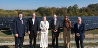 Ob HE Brežice začeli obratovati novi sončni elektrarni